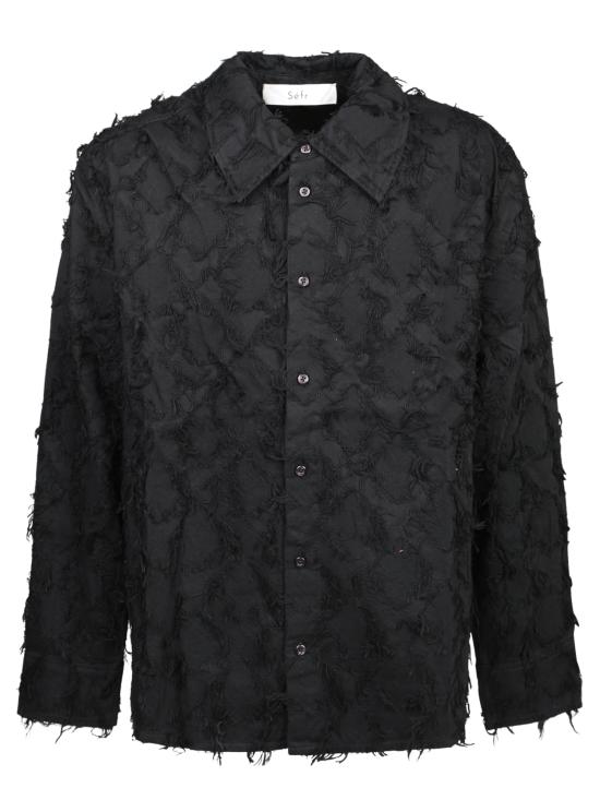 26FW 세퍼 긴팔 셔츠 WES BLACK Black