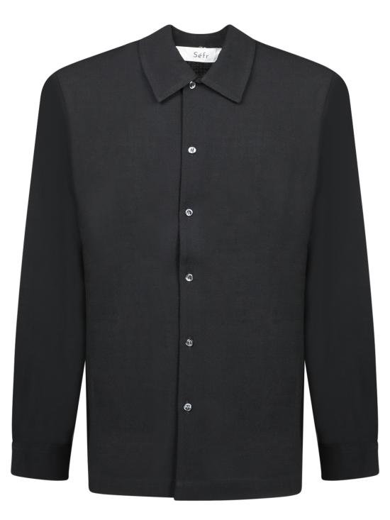 26FW 세퍼 긴팔 셔츠 SENSE BLACK Black