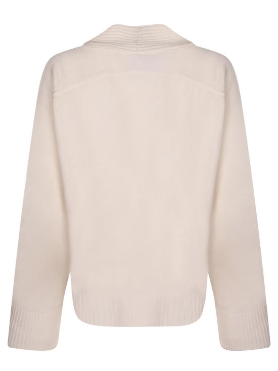 26FW 루루 드 세종 가디건 KAIA IVORY White - LOULOU DE SAISON