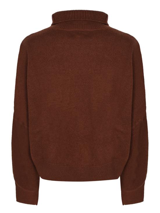 26FW 루루 드 세종 스웨터 LUKE BROWN Brown - LOULOU DE SAISON