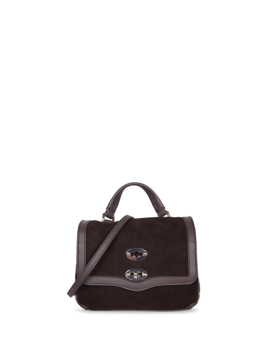 26FW 자넬라토 토트백 POSTINABAB SUEDE TESTAMORO Brown