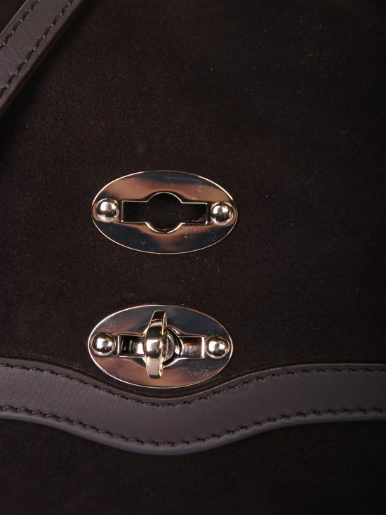 26FW 자넬라토 토트백 POSTINABAB SUEDE TESTAMORO Brown - ZANELLATO