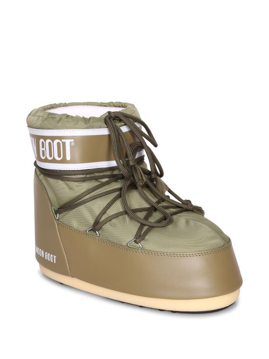 26FW 문부츠 아이콘 나일론 로우 부츠 80D1409340 M006 Green - MOON BOOT