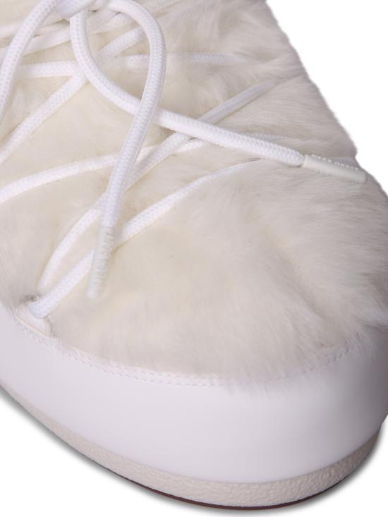 26FW 문부츠 아이콘 나일론 로우 부츠 80D1409340 A009 White - MOON BOOT