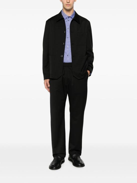 26FW 엠포리오 아르마니 긴팔 셔츠 EM000099 TE10157OB003 INK - EMPORIO ARMANI