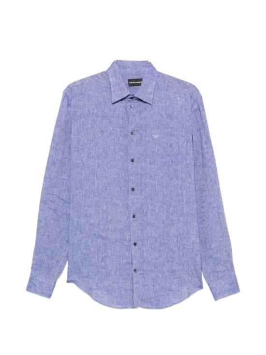 26FW 엠포리오 아르마니 긴팔 셔츠 EM000099 TE10157OB003 INK