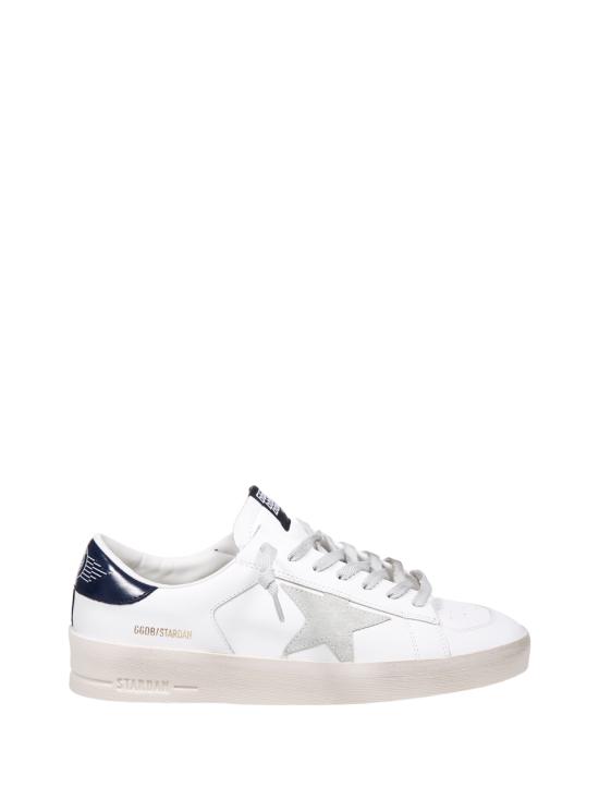 26FW 골든구스 스타단 스웨이드 스타 스니커즈 GMF00128 F000567 10509 WHITE ICE BLUE