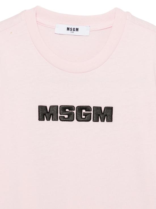 26SS [키즈] 엠에스지엠 티셔츠 S6MSJUTH072 MS076 FAIRY PINK - MSGM