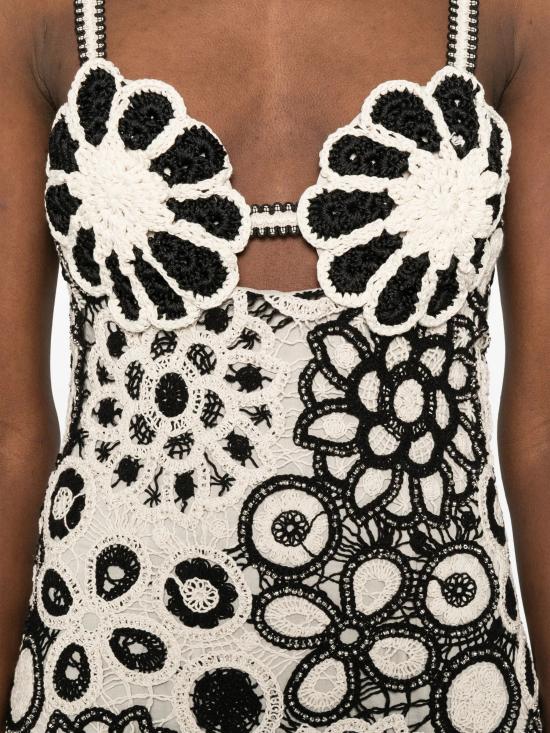 26SS 팻보 숏 원피스 VEC32568 BLACK WHITE - PATBO