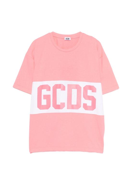 26SS [키즈] 지씨디에스 티셔츠 Z0UJQC585J105 566A FUCHSIA FLUO WHITE