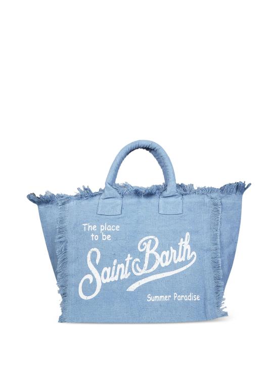 26SS 세인트바쓰 토트백 VANI02200262LVANITYLINEN LINEN DENIM - MC2 SAINT BARTH