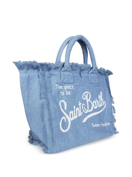 26SS 세인트바쓰 토트백 VANI02200262LVANITYLINEN LINEN DENIM - MC2 SAINT BARTH