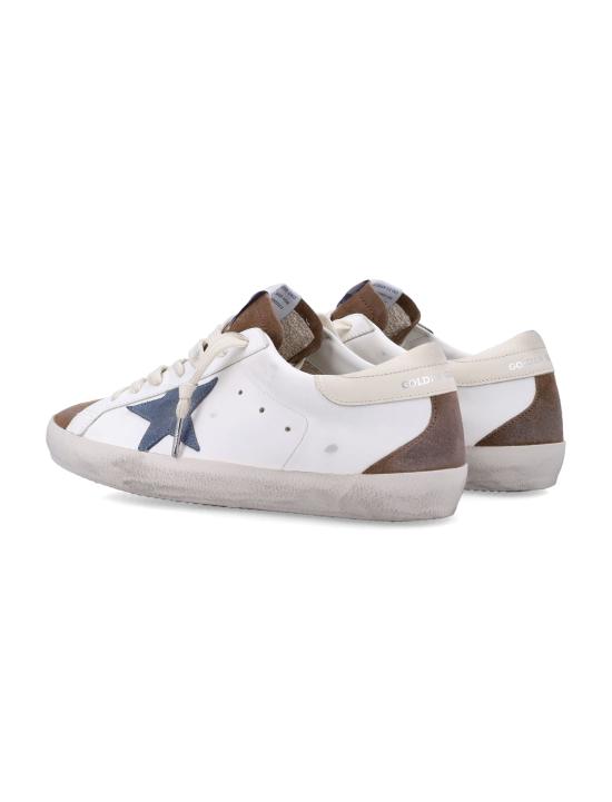 26FW 골든구스 스니커즈 GMF00102F008695 83401 WHITE BROWN BLUE - GOLDEN GOOSE