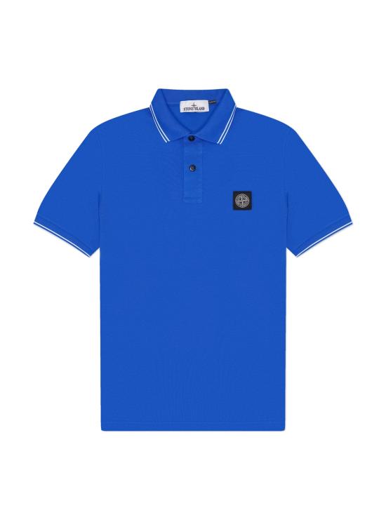 26SS 스톤 아일랜드 폴로 티셔츠 L1S152200010S0018 V0022 BRIGHT BLUE