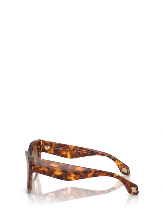 26FW 조르지오 아르마니 선글라스 AR8195U 603351 RED HAVANA ORANGE HAVANA - GIORGIO ARMANI