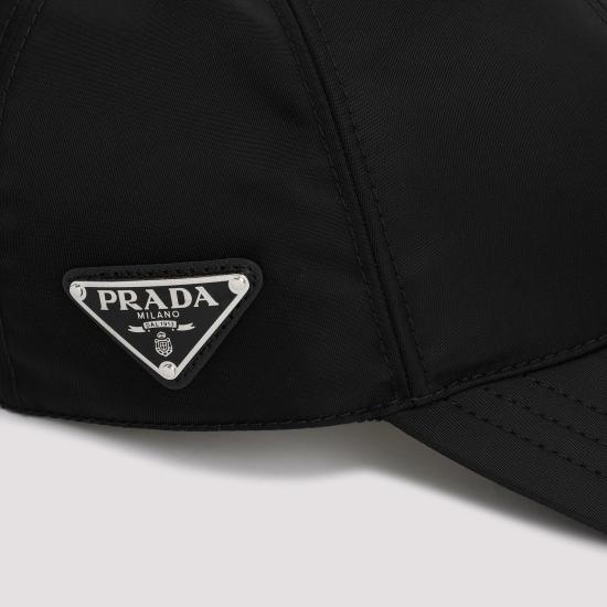 26FW 프라다 리나일론 베이스볼 캡 2HC274 2DMI F0002 NERO - PRADA