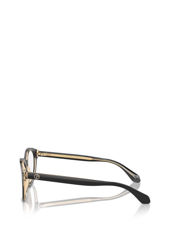26FW 조르지오 아르마니 안경 AR7256 6084 TOP BLACK TRANSPARENT ORANGE - GIORGIO ARMANI
