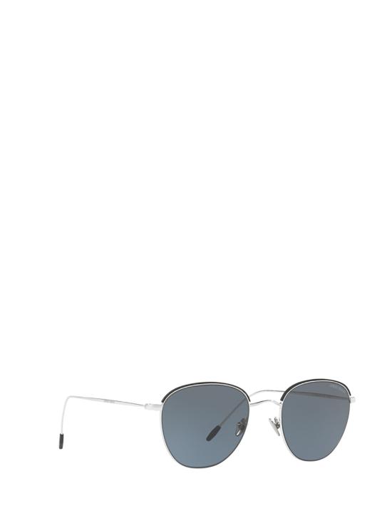 26FW 조르지오 아르마니 선글라스 AR6048 3015 87 SILVER MATTE BLACK - GIORGIO ARMANI