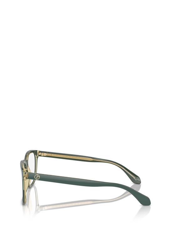 26FW 조르지오 아르마니 안경 AR7255 6086 TOP GREEN OLIVE TRANSPARENT - GIORGIO ARMANI