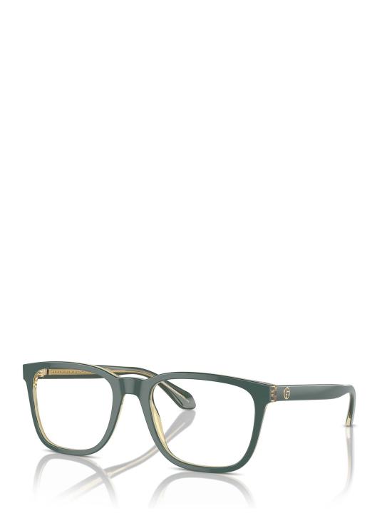 26FW 조르지오 아르마니 안경 AR7255 6086 TOP GREEN OLIVE TRANSPARENT - GIORGIO ARMANI