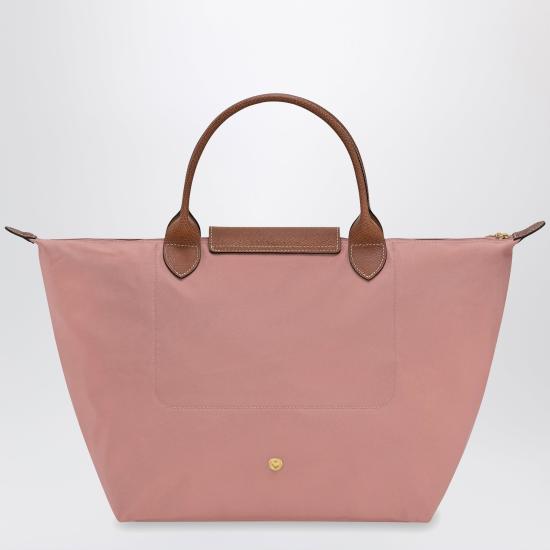 26SS 롱샴 르 플리아쥬 오리지널 M 탑핸들백 L1623089 Pink - LONGCHAMP
