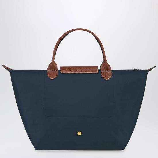 26SS 롱샴 르 플리아쥬 오리지널 M 탑핸들백 L1623089 Blue - LONGCHAMP
