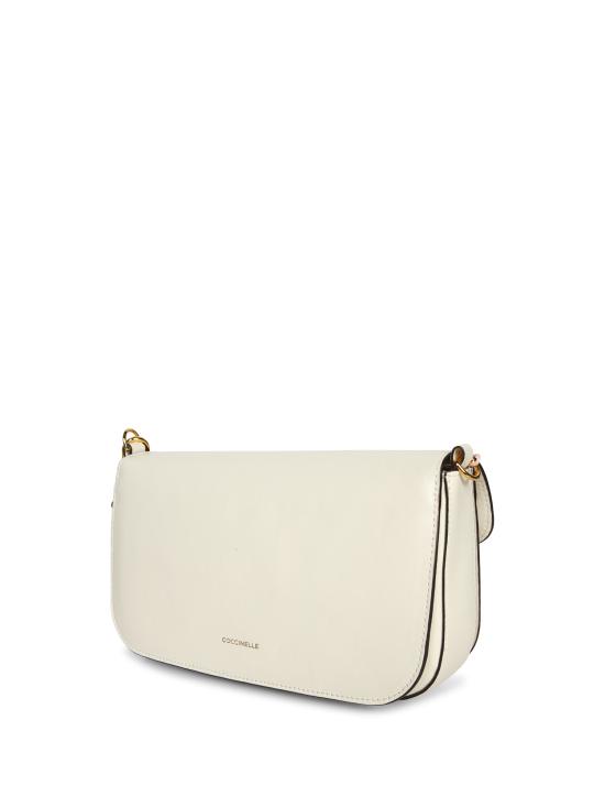 26SS 코치넬리 크로스백 E1U4G12030 N17 White - COCCINELLE