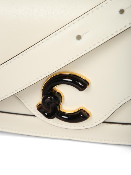 26SS 코치넬리 크로스백 E1U4G12030 N17 White - COCCINELLE