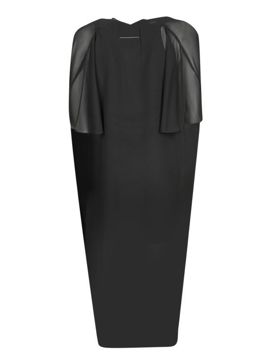 26SS MM6 메종마르지엘라 미디 원피스 S52DG0034 M35468 900 Black - MM6 MAISON MARGIELA