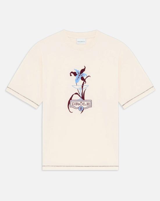  드롤드무슈 반팔 티셔츠 TS331 CO248 LBG Light beige