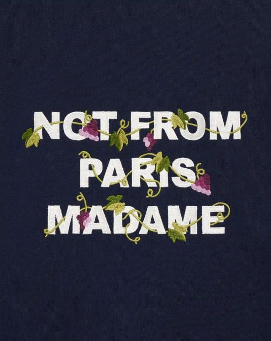  드롤드무슈 긴팔 티셔츠 SW209 CO127 NY Navy - DROLE DE MONSIEUR