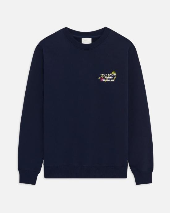  드롤드무슈 긴팔 티셔츠 SW209 CO127 NY Navy