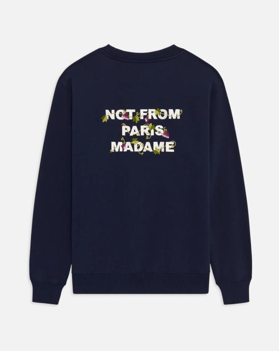  드롤드무슈 긴팔 티셔츠 SW209 CO127 NY Navy - DROLE DE MONSIEUR