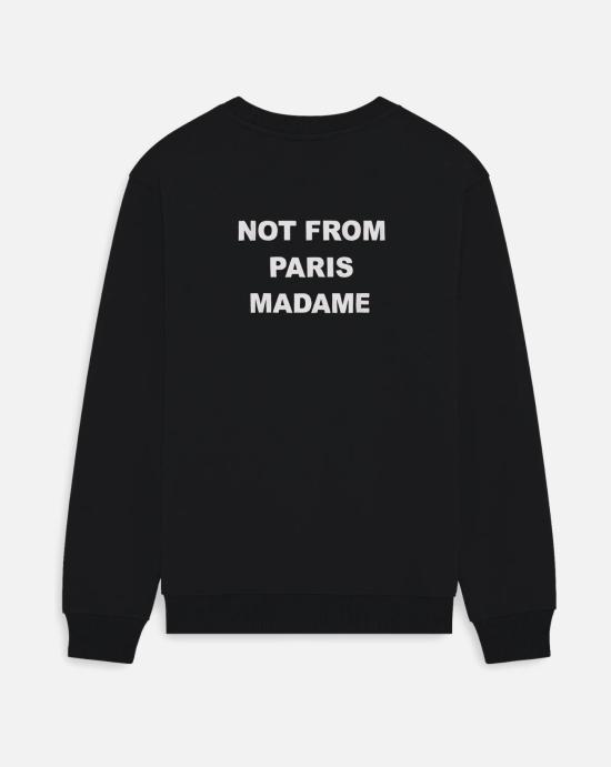  드롤드무슈 긴팔 티셔츠 SW149 CO127 BL Black - DROLE DE MONSIEUR