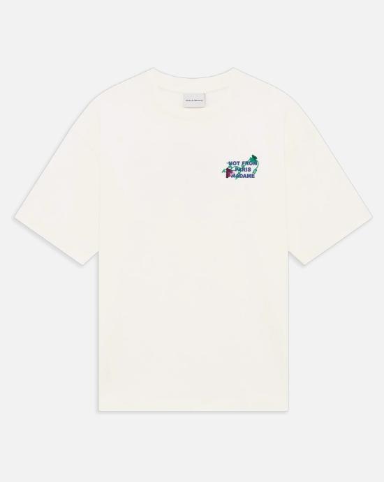  드롤드무슈 반팔 티셔츠 TS327 CO248 OW Off white