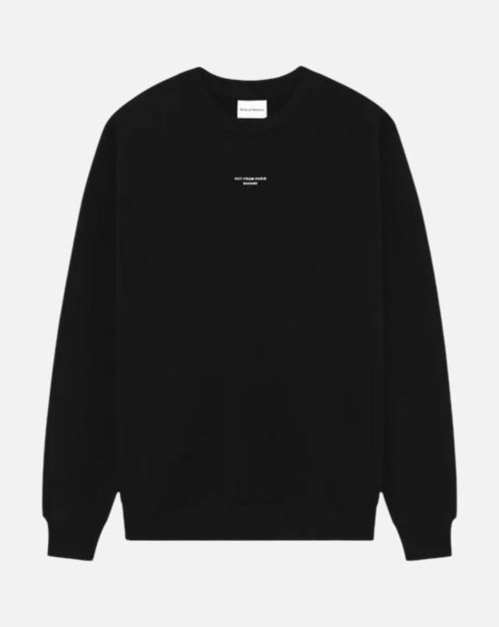  드롤드무슈 긴팔 티셔츠 SW148 CO127 BL Black