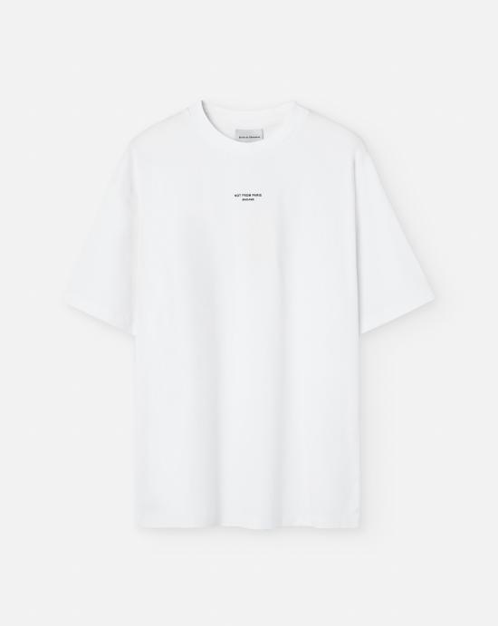  드롤드무슈 반팔 티셔츠 TS202 CO002 OPW Optic white - DROLE DE MONSIEUR