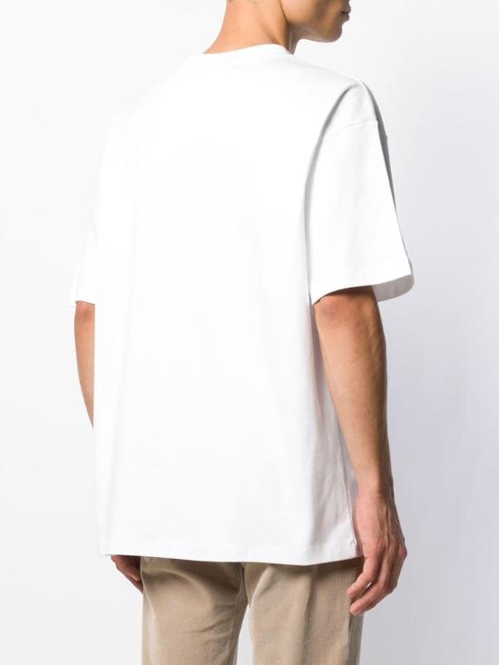  드롤드무슈 반팔 티셔츠 TS202 CO002 OPW Optic white - DROLE DE MONSIEUR