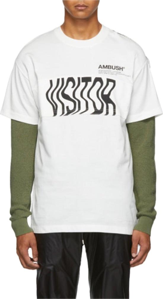 26FW 엠부시 반팔 티셔츠 1211183OFFWHITE - AMBUSH