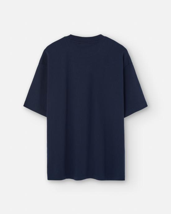  드롤드무슈 반팔 티셔츠 TS202 CO002 NY Navy - DROLE DE MONSIEUR