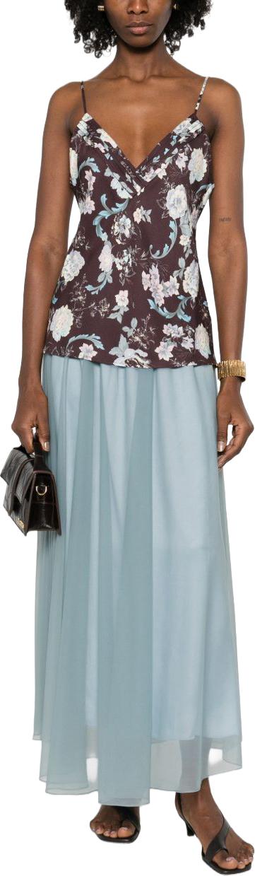 26SS 포르테포르테 롱 스커트 14592MYSKIRTCIOTTOLO LICHTBLUE - FORTE FORTE