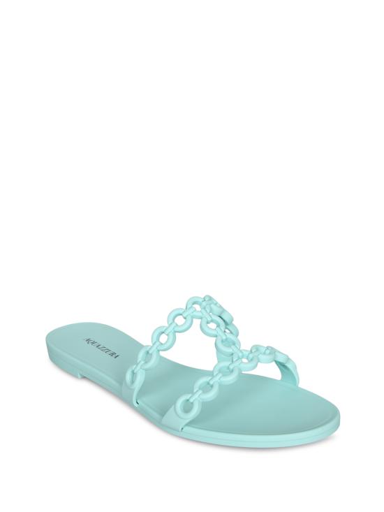 26SS 아쿠아주라 샌들 ICJFLAS0 JLY SBRZ Blue - AQUAZZURA