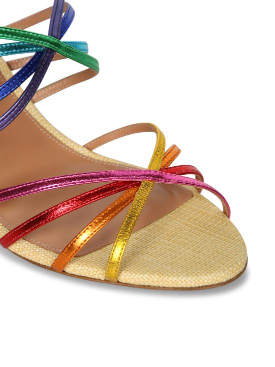 26SS 아쿠아주라 샌들 TLMMIDM0 NLW MCT Multi - AQUAZZURA