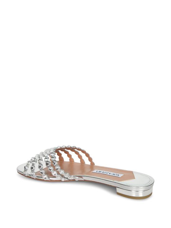 26SS 아쿠아주라 샌들 TQLFLAS3 NPL CCC Metallic - AQUAZZURA