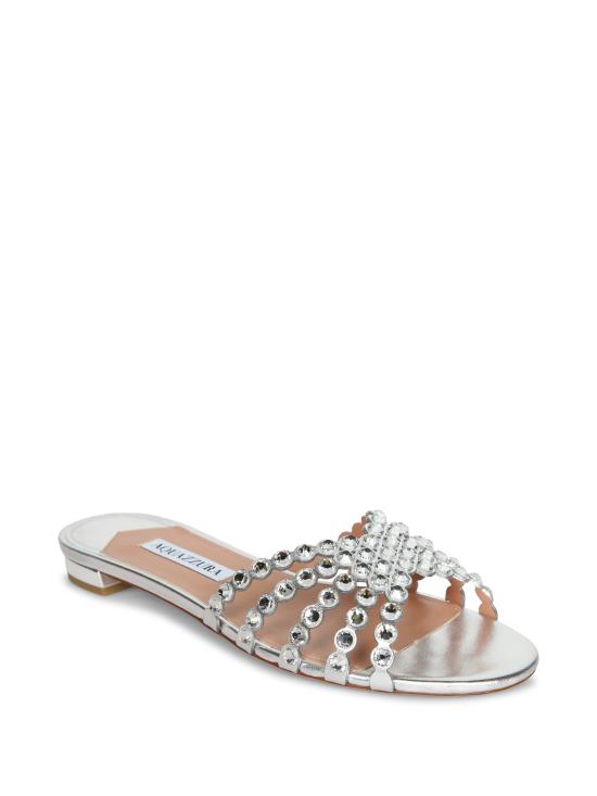 26SS 아쿠아주라 샌들 TQLFLAS3 NPL CCC Metallic - AQUAZZURA