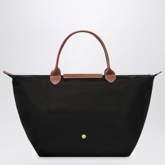 26SS 롱샴 르 플리아쥬 오리지널 M 탑핸들백 L1623089 Black - LONGCHAMP