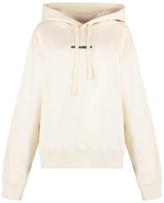 26FW 질샌더 후드 티셔츠 10059786846494 WHITE