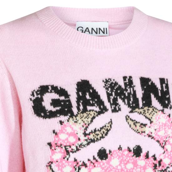 26FW 가니 스웨터 A1150008 868 Chalk Pink - GANNI