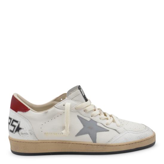 26FW 골든구스 볼스타 스니커즈 GMF00117 F00677712155 WHITE SILVER BLUE RED