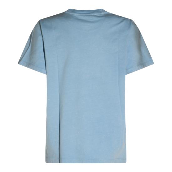 26FW 가니 반팔 티셔츠 A1050238 326 SOFT CHAMBRAY - GANNI